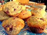 Cranberry Lemon Muffins