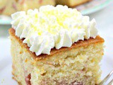 Lemon Drizzle Raspberry Ripple Cake