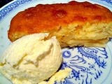 Warm Apple (Eve's) Pudding