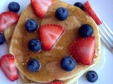American Style Fluffy Pancakes