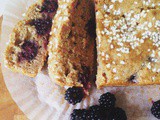 Blackberry and Banana Loaf Cake