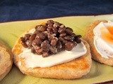 Blinis with Lentil Caviar