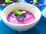 Blueberry and Lemon Mousse