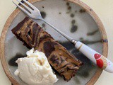 Brownies with a Biscoff Swirl