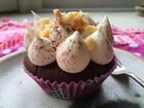 Chocolate cupcakes with salted caramel buttercream