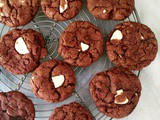 Chocolate lovers delight – triple chocolate chip cookies