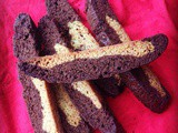 Cinnamon and Cocoa Biscotti ( aka Christmas spiced biscotti)