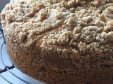 Cinnamon Streusel Coffee Cake