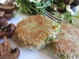 Crispy Pea Cakes