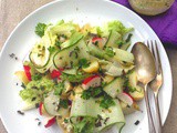 English spring garden salad