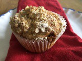 Gingerbread Spiced Muffins with a Crumble Topping