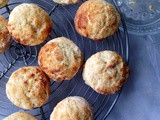 Lemon drizzle scones