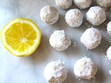 Lemon Scented White Chocolate Truffles