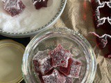 Pomegranate and Grenadine Pâte de Fruits (Fruit Jellies)