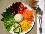 Rainbow Salad Platter