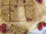 Ravishingly raspberry flapjacks