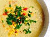 Roasted Sweetcorn Chowder