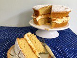 Salted Caramel Victoria Sponge Cake