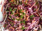 Tangy Red Cabbage Slaw