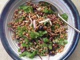 Tapenade couscous salad