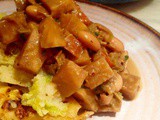 Veg box ragu featuring Rebel Brewing Company Eighty Shilling Dark Cornish Ale