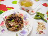 Brown Rice with Fried Dace and Edamame Recipe ( 美味豆豉鯪魚糙米饭 )