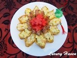 Chinese New Year Inari Age Laughing Prawns Salad (嘻哈大笑虾沙拉)
