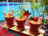 Christmas Potted Plants Potato Salad Potluck Recipe