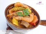Claypot Nyonya Assam Prawns, a Must-Try Asian Cuisine! 砂煲亚参虾