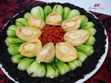 Cny Prosperity Fatt Choy with Baby Abalones Recipe ( 发财金鮑仔 )