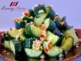 Crunchy Japanese Cucumber Appetizer (蒜泥黄瓜), Great For Entertaining