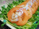 Crunchy Tomato Salad with Pea Shoots, Simple and Refreshing