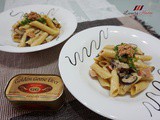 Golden Goose Liver Foie Gras Penne in Emborg Cream Sauce