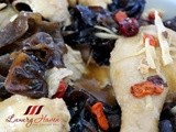 Healthy Steamed Dang Gui Chicken with Black Fungus (当归黑木耳蒸鸡)