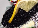 Luxurious Christmas Party Caviar Pie Recipe