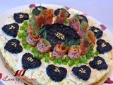 Mother's Day Savory Smoked Salmon Caviar Tart Recipe