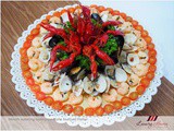 Sauvignon Blanc Seafood Platter Recipe with Emerald Crawfish