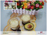 Yummy Avocado Shake with Gula Melaka Recipe ( 椰糖鳄梨奶昔 )