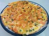 Yummy Shrimp Omelette Recipe (虾仁煎蛋饼)