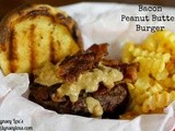 Bacon Peanut Butter Burgers