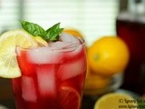 Berry Basil Hard Lemonade