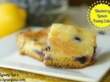 Blueberry Lemon Funny Cake