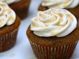 Brown Butter Pumpkin Latte Cupcakes