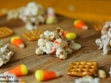 Candy Corn White Chocolate Haystacks