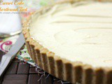 Carrot Cake Shortbread Tart with Cream Cheese Filling