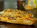 Cheeseburger French Bread