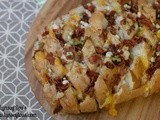 Cheesy, Chicken and Bacon Pullapart Bread