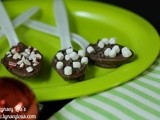 Chocolate Dipped Stirring Spoons