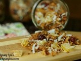 Easy (and Healthy) Tropical Granola