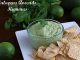 Jalapeno Avocado Hummus